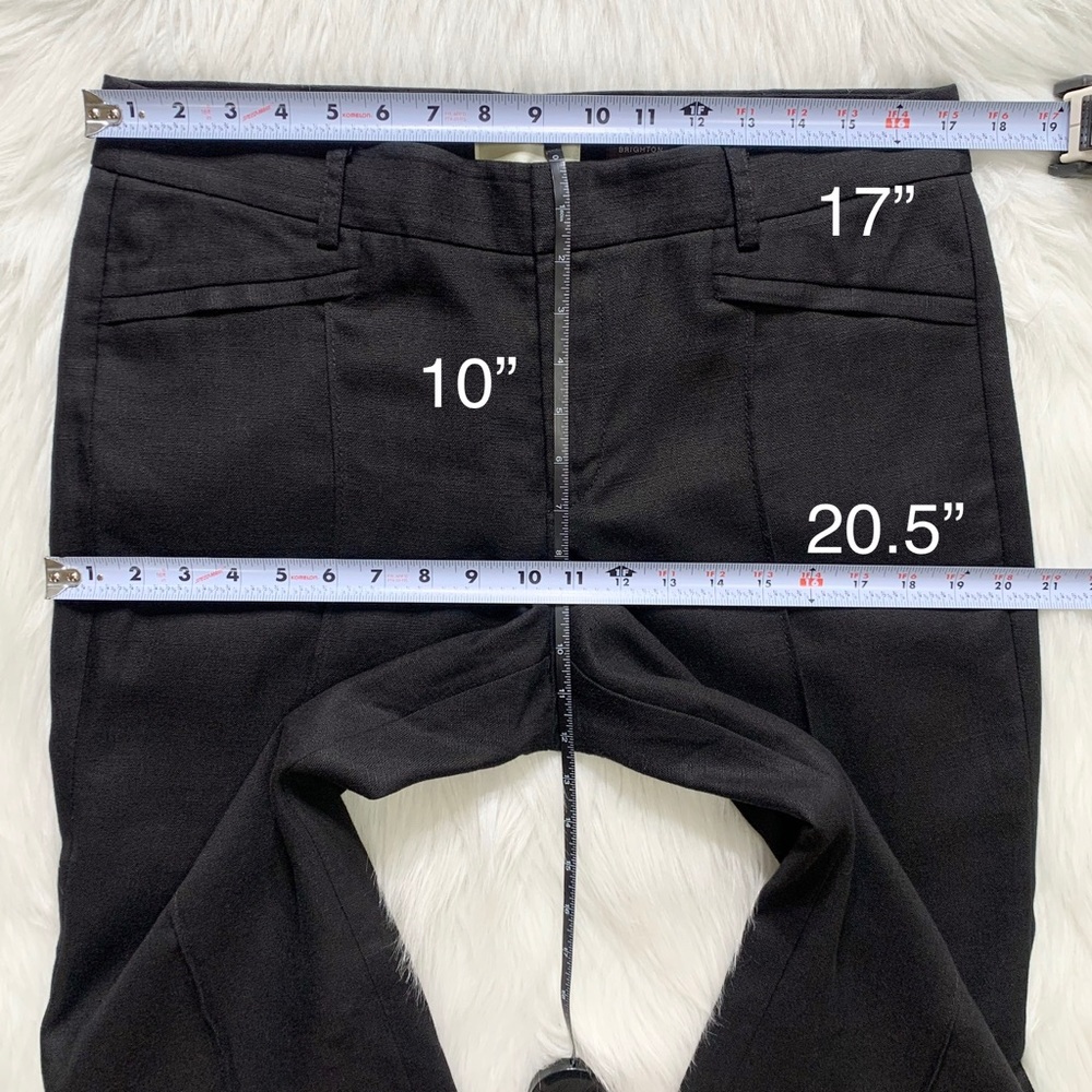 SOLD-Anthropologie Black Bootcut Trouser Pants - Picture 10 of 11